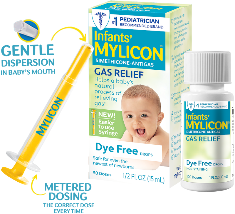 Infants' Mylicon Gas Relief Dy-Free Formula