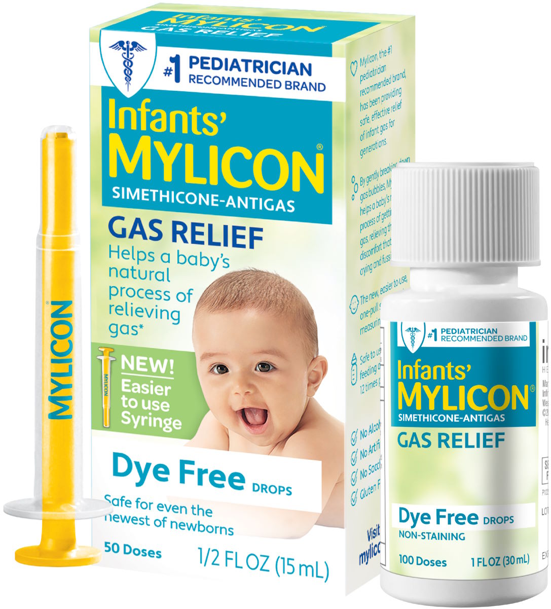 Infant's Mylicon Gas Relief Dye-Free Formula